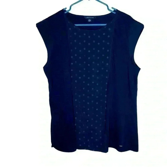 Tommy Hilfiger Tops - XXL Tommy Hilfiger navy tank shell like new